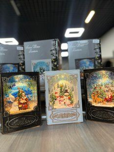 Новорічний музичний нічник-світильник XMAS WDL 24023B G3579 фото