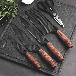 Набір кухонних ножів Kitchen utensils AND HA-177 HP227 2053878 фото