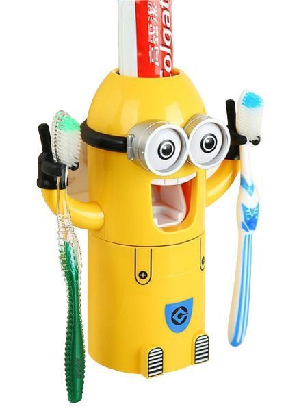 Дозатор зубної пасти Міньйон Brush Holder op26207 фото
