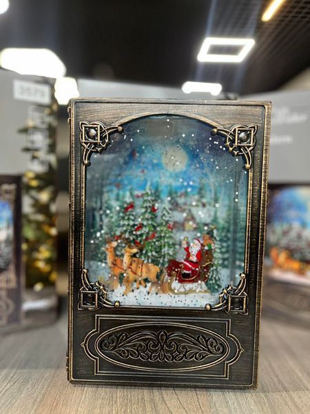 Новорічний музичний нічник-світильник XMAS WDL 24023B G3579 фото