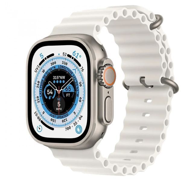 Смарт годинник L8 Ultra Max 49 mm 1:1 Apple Watch! AMOLED.Преміум якість. Є гвинти та фіксатор ремінця Karl14444 фото