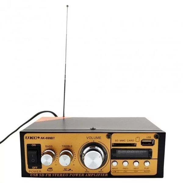 Потужний підсилювач AMP 699 Bluetooth UKC sp4824 фото