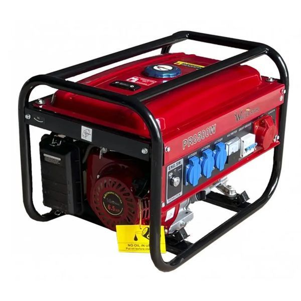Генератор 3 кВт, WUTHBAD WB4700V8, електрогенератор, Бензогенератор три фази Generator3 фото