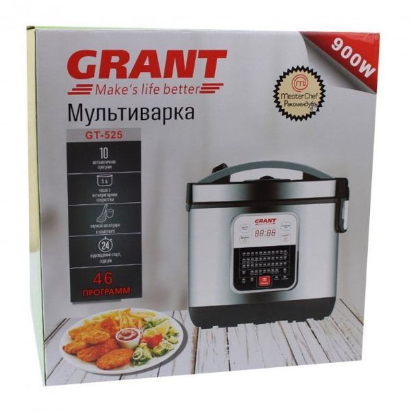 Мультиварка скороварка Grand gt 525 pr2565463 фото