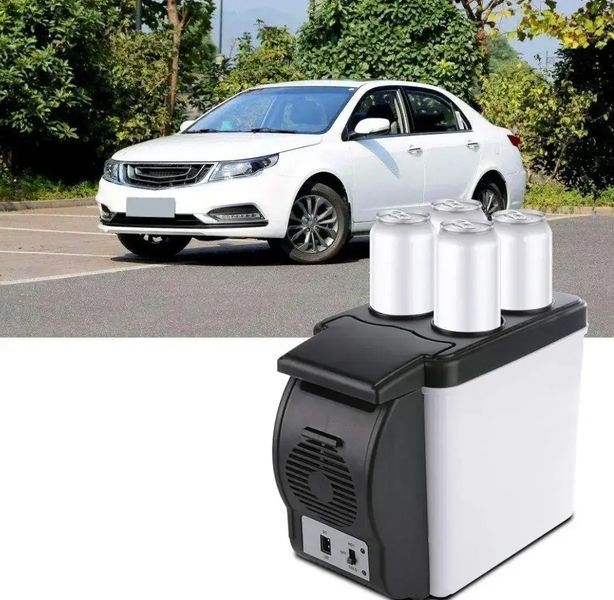 Автомобільний міні-холодильник Cooling and Warming Refrigerator 6L, Холодильник для машини 2054171 фото
