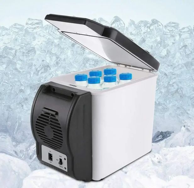 Автомобільний міні-холодильник Cooling and Warming Refrigerator 6L, Холодильник для машини 2054171 фото