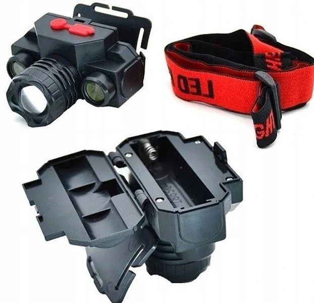Налобний ліхтар BL 1805 COB XPE 18650 USB Charge Акумуляторний 44091805 фото