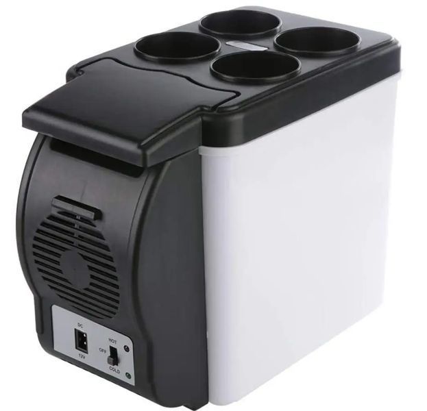 Автомобільний міні-холодильник Cooling and Warming Refrigerator 6L, Холодильник для машини 2054171 фото
