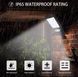 Вуличний ліхтар на стовп Solar sensor light BK-120-8COB-B з датчиком руху та сонячною панеллю S8COB фото 6