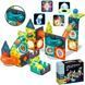 Магнітний конструктор Woopie Light Magnetic Blocks G025/110 деталей M17328 фото 1