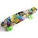 Пенні борд скейтборд Penny Board Fish Skateboards 22" ABEC-7 з колесами, що світяться MA-262 фото 5