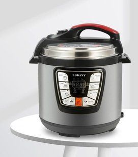 Мультиварка скороварка мультипіч Sokany SK-2401 багатофункціональна 6 л 1000 Вт flSK-2401 фото