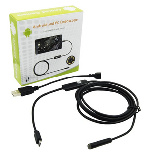 Камера Ендоскоп Android та PC Endoscope, гнучка USB-камера (100P) 2 м 2221114 фото