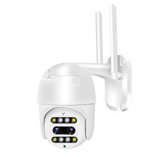 Бездротова WiFi камера відеоспостереження вулична поворотна PTZ WiFi Outdoor Camera CF26 HD1080P 2MP 4мм+12мм 2128615 фото