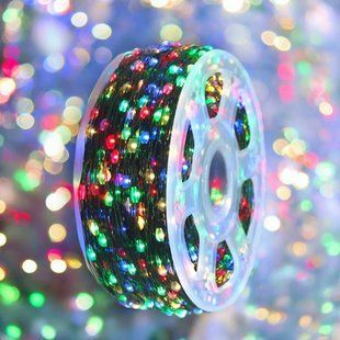 Гірлянда на котушці Роса 50 м,500 LED з пультом Мультик G5832 фото