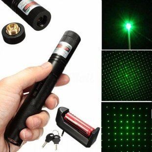 Лазерна указка Green Laser 303 &ndash; 1000mW з ключем 226268 фото