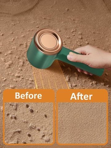 Потужна Бездротова машинка для видалення катишок Lemex Lint Trimmer із зарядкою від Usb 2052501 фото