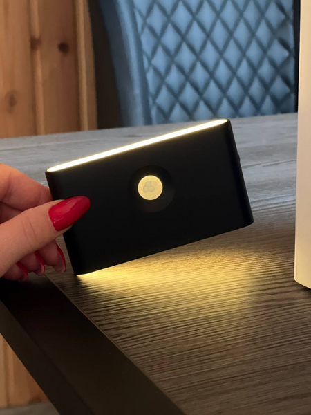 Розумний LED нічник з датчиком світла, руху та магнітним кріпленням Induction lamp 2053908 фото