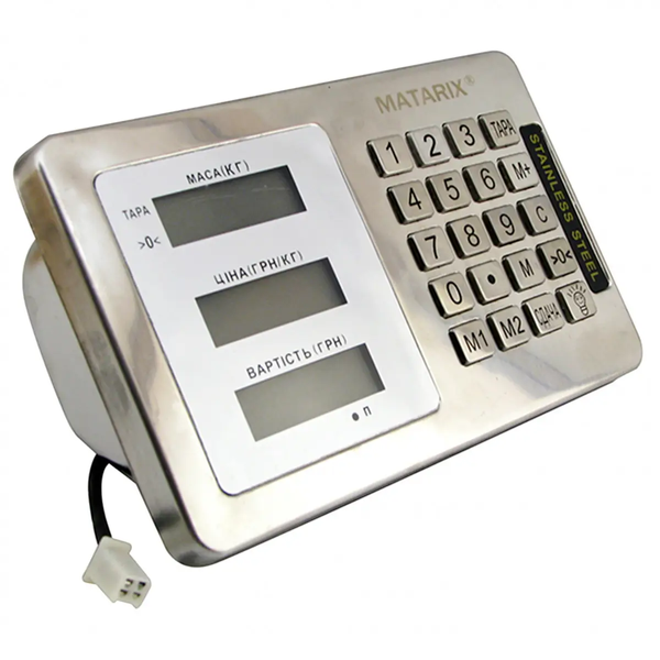 Ваги торговельні MATARIX MX-443W 600кг Matr11338 фото