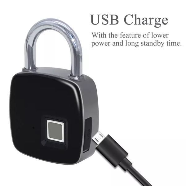 Замок зі сканером відбитка пальця Finger lock P3 lockP3 фото