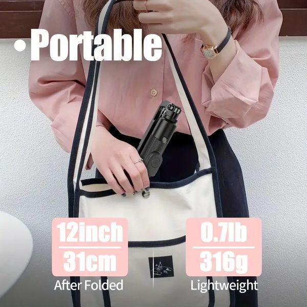 Штатив-трипод для телефону Selfie stick DF-02 1.7 м з Bluetooth пультом DF02 фото