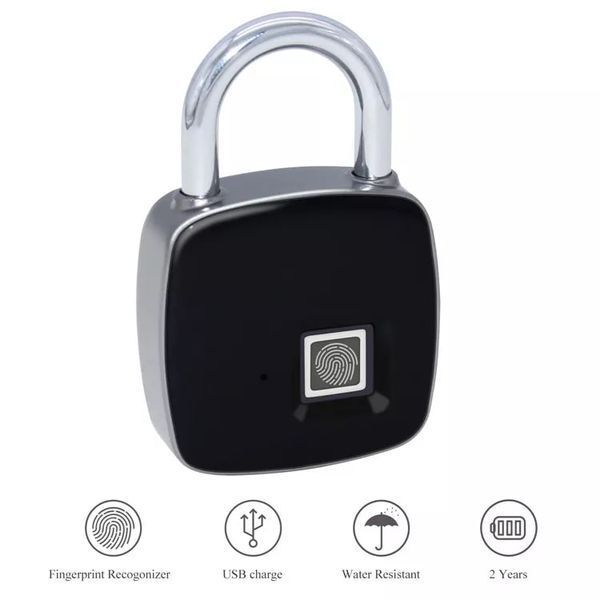 Замок зі сканером відбитка пальця Finger lock P3 lockP3 фото
