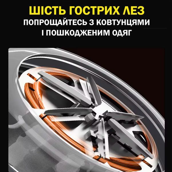 Бездротова машинка для видалення катишків LY-950 із Type-C зарядкою 2054261 фото