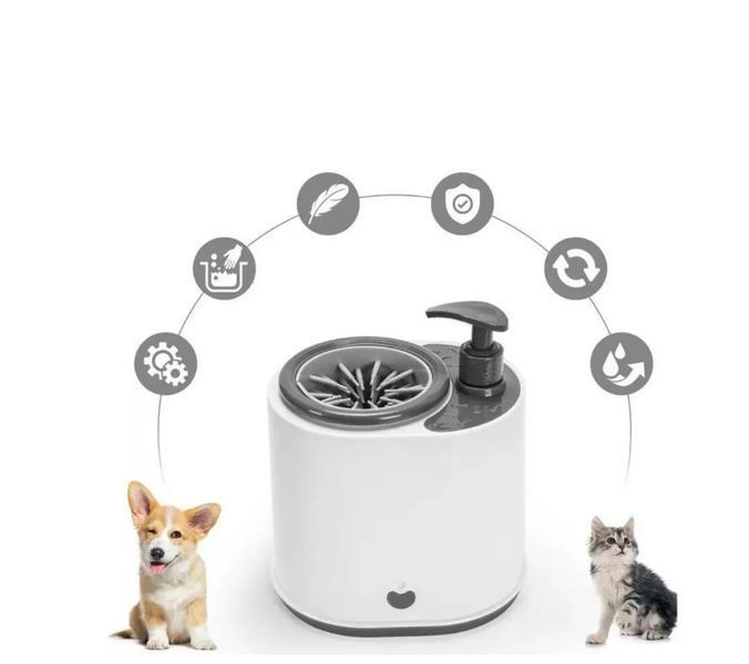 Автоматична лапомийка для догляду за лапками домашніх тварин Pet Foot Washing Cup AND149 2054602 фото