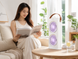 Настільний вентилятор Double-ended Spray Fan 1200 мАг / Акумуляторний портативний вентилятор з пультом та LED-підсвічуванням Jam1807 фото 2
