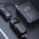 Автомобільний компресор автоматичний з дисплеєм 6000mAh 150 PSI 120W М-007 Чорний Jam5845846 фото 4
