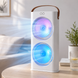 Настільний вентилятор Double-ended Spray Fan 1200 мАг / Акумуляторний портативний вентилятор з пультом та LED-підсвічуванням Jam1807 фото 1