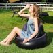 Надувне крісло AIR SOFA / Надувне велюрове крісло 80&times;80&times;67см Темно-синій G6827/3 фото 4