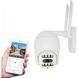 Бездротова WiFi камера відеоспостереження вулична поворотна PTZ WiFi Outdoor Camera CF26 HD1080P 2MP 4мм+12мм 2128615 фото 4