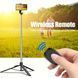 Штатив-трипод для телефону Selfie stick DF-02 1.7 м з Bluetooth пультом DF02 фото 4
