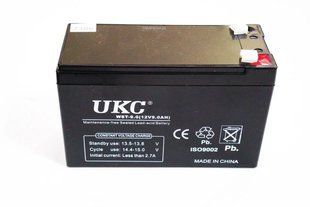 Батарея свинцево-кислотна UKC WST-9.0 12 V 9 Ah Black sp2386 фото