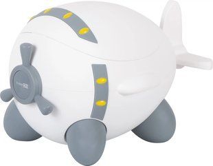 Дитячий горщик у вигляді літака FreeON Plane White-Grey MA821 фото