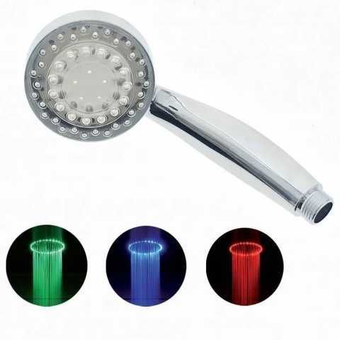 Насадка лійка для душу LED SHOWER 3 colour 2053310 фото