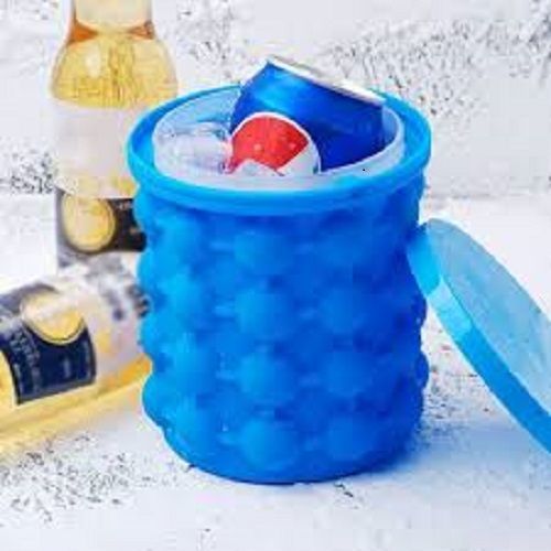 Форма відро для льоду Ice Cube Maker Genie для охолодження напоїв у пляшках 10499 фото