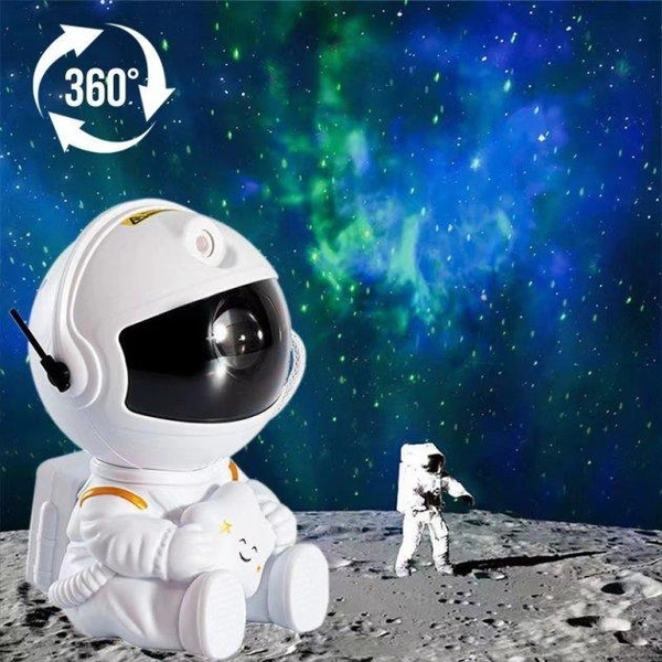 Зірковий проектор Астронавт MINI Farraray Білий Обертання на 360 matrix360 фото
