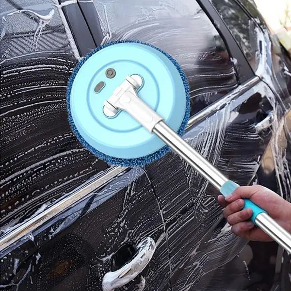 Бездротова акумуляторна швабра з двома насадками Wireless Cleaner AA102 /Акумуляторна швабра для дому G8997 фото