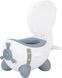 Дитячий горщик у вигляді літака FreeON Plane White-Grey MA821 фото 3