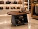 Столик интерьерный овальный журнальный YM195 / Деревянный столик / Стол на колесах 2055730 фото 3