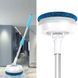 Бездротова акумуляторна швабра з двома насадками Wireless Cleaner AA102 /Акумуляторна швабра для дому G8997 фото 4