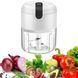 Аккумуляторный мини измельчитель для продуктов 250мл, с USB / Кухонный мини блендер для овощей 2053560 фото 1