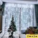 Гірлянда Світлодіодна Штора Xmas 160 LED 2х2 м Білий USB 2127550 фото 4