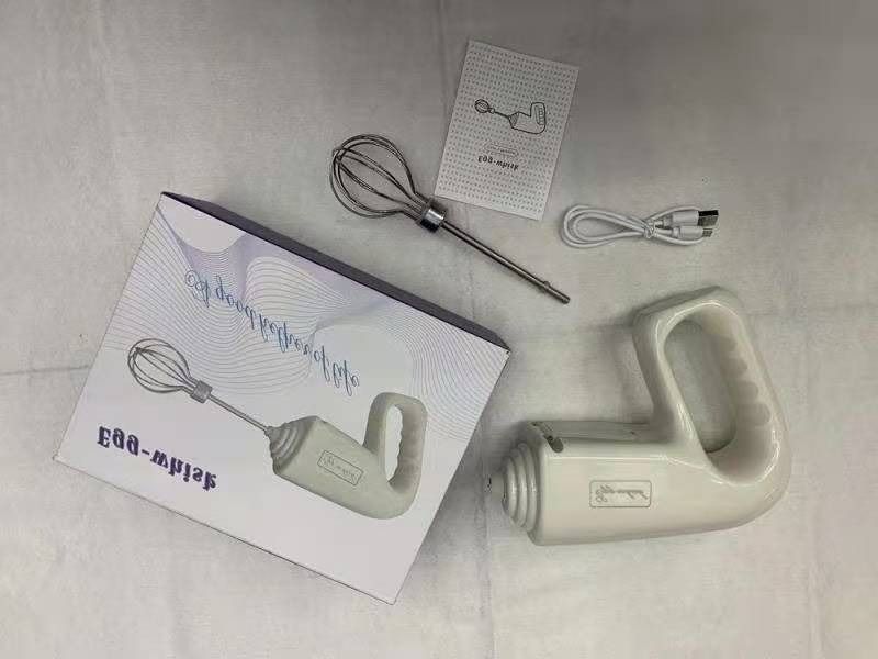 Міксер ручний для яєць UKC Egg-Whisk з трьома швидкостями 20Вт 20500000038 фото