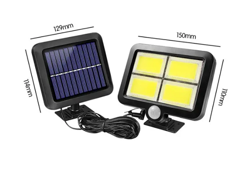 Вуличний світильник на сонячній батареї solar street BK128-4COB 540540 фото