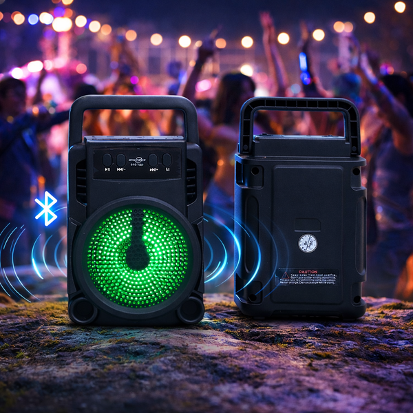 Бездротова портативна колонка GTS-1360 Dual 3" G6937 фото