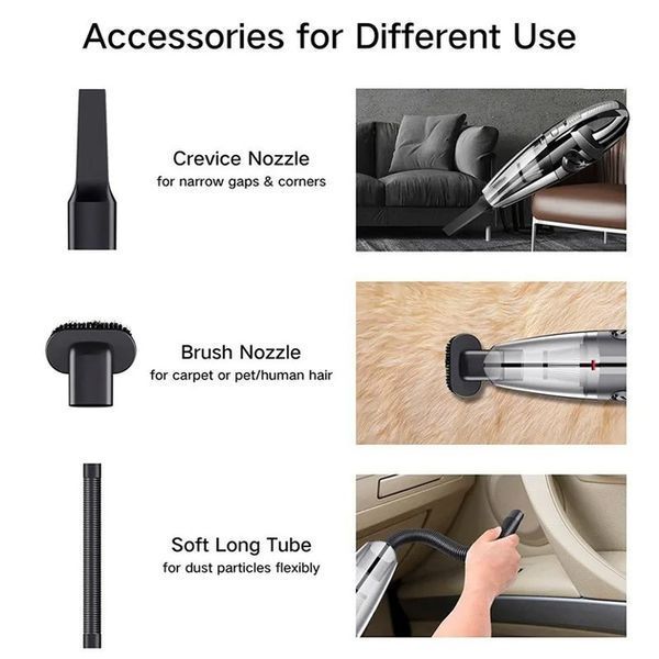 Автомобільний пилосос VACCUM CLEANER E-6 XL-830 2052876 фото