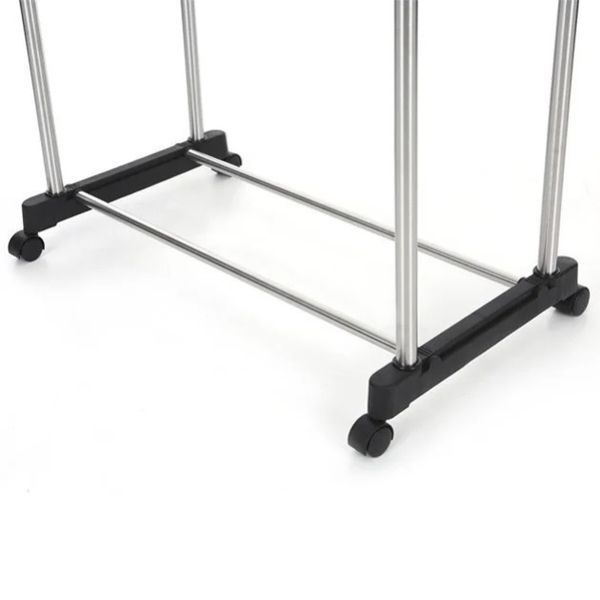 Телескопічна стійка для одягу - Double Pole Clothes Horse pr05121718 фото